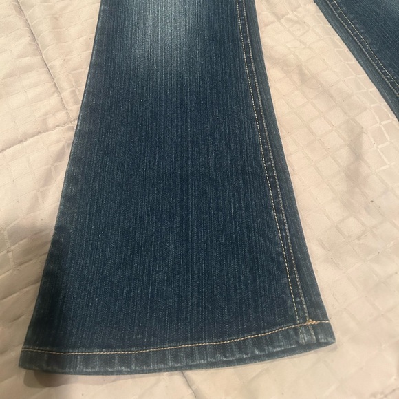 GiRLS LEI Denim Blue Jeans w/belt size 10 NWT - Picture 6 of 6